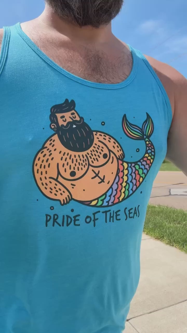 ndguybrarian wearing Hunky Tops