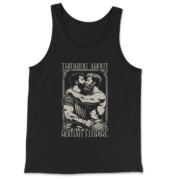 Thinking About the Roman Empire Gay Tank Top