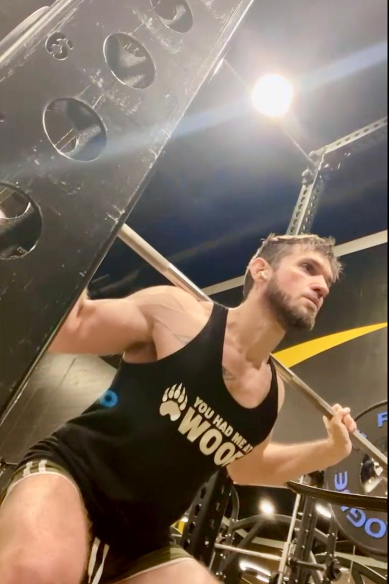 StormPuppy wearing Hunky Tops