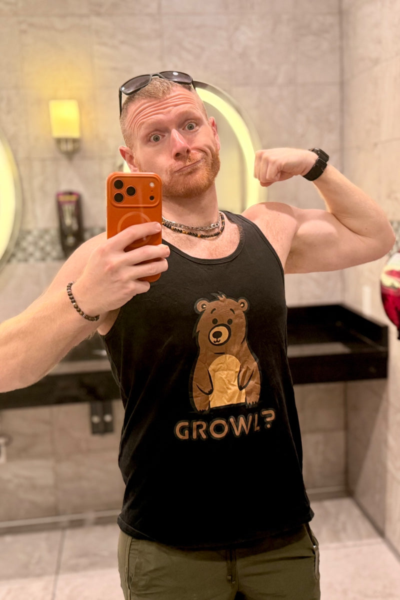 lucky_finz wearing Hunky Tops