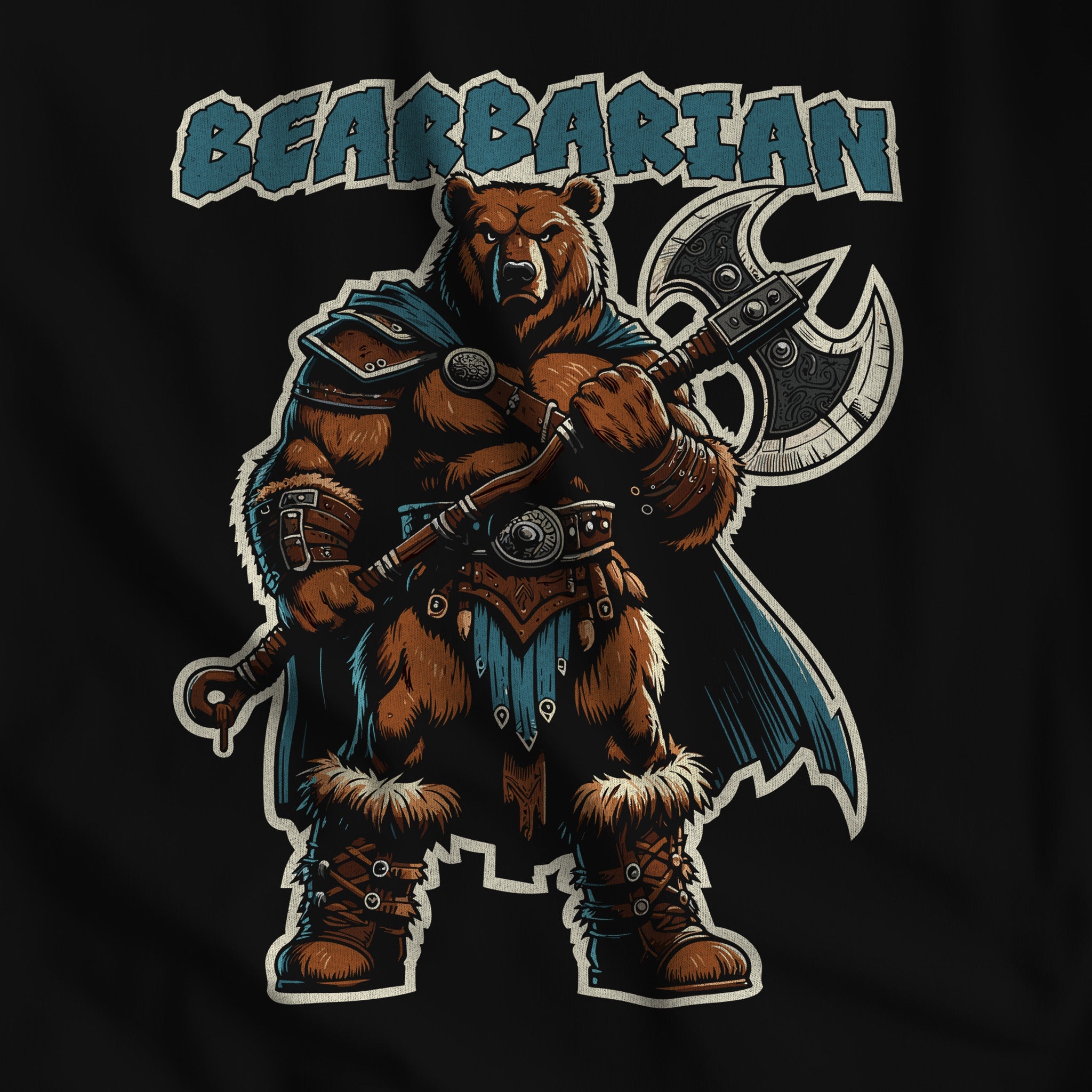 Bearbarian Warrior Tank – Unleash Your Wild Side - Hunky Tops