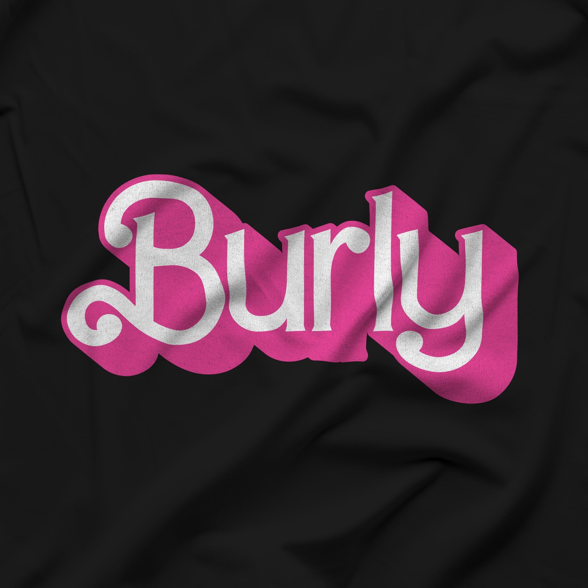 Burly T-Shirt - Celebrating Strength and Charm - Hunky Tops#color_black