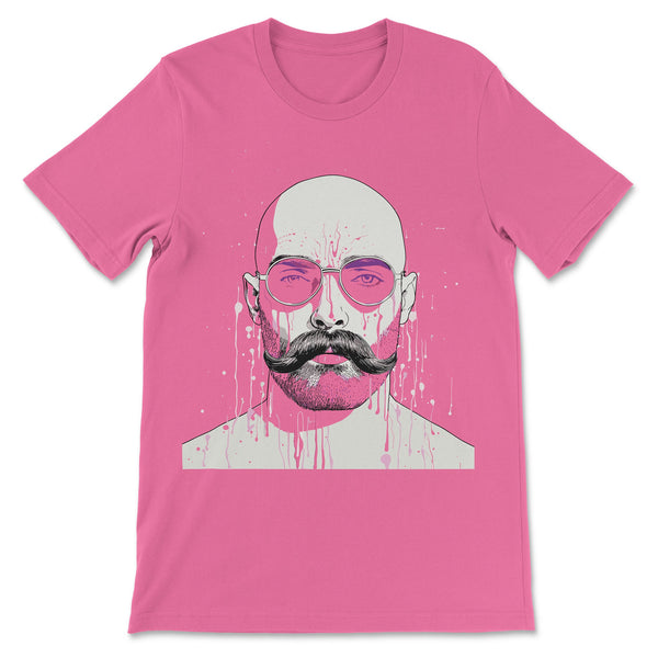 "Dripping" Mustache Man T-Shirt