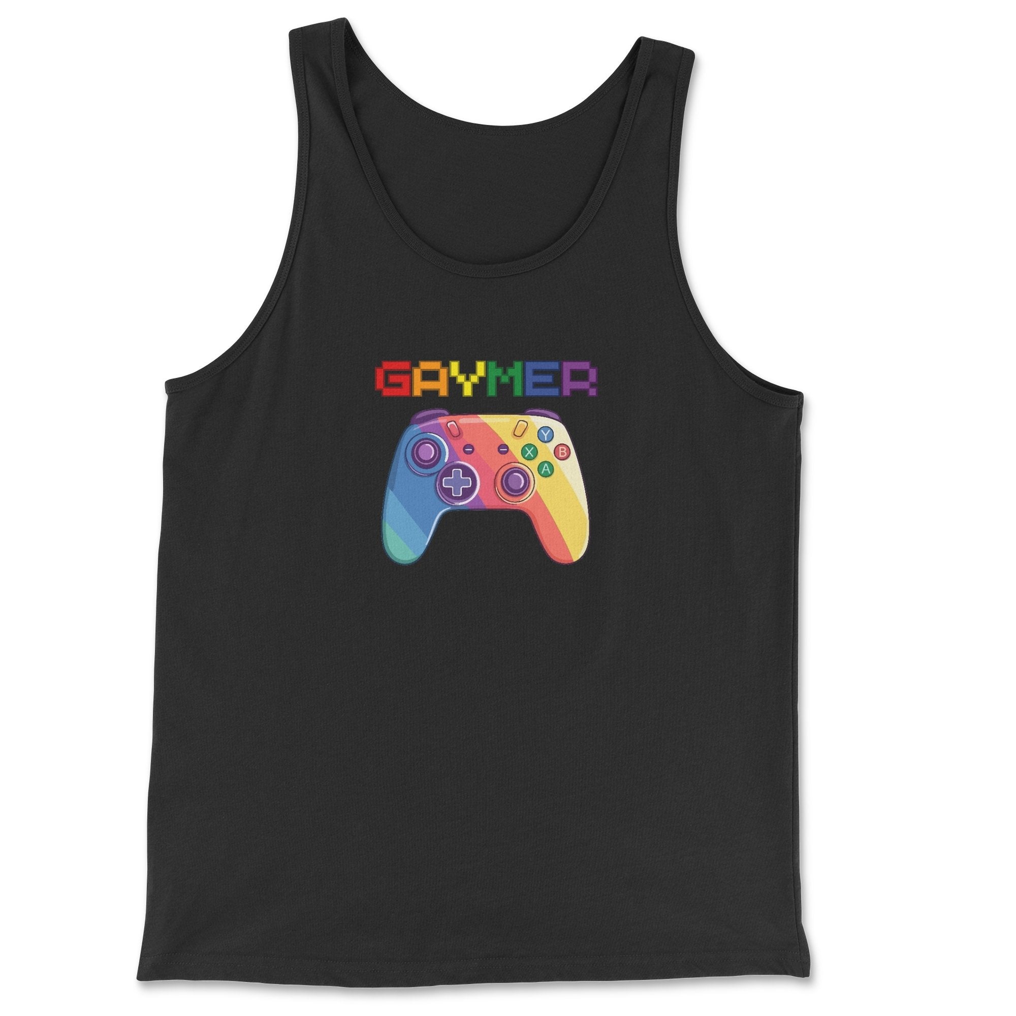 GAYMER Tank Top - LGBTQ+ Gamer Pride - Hunky Tops