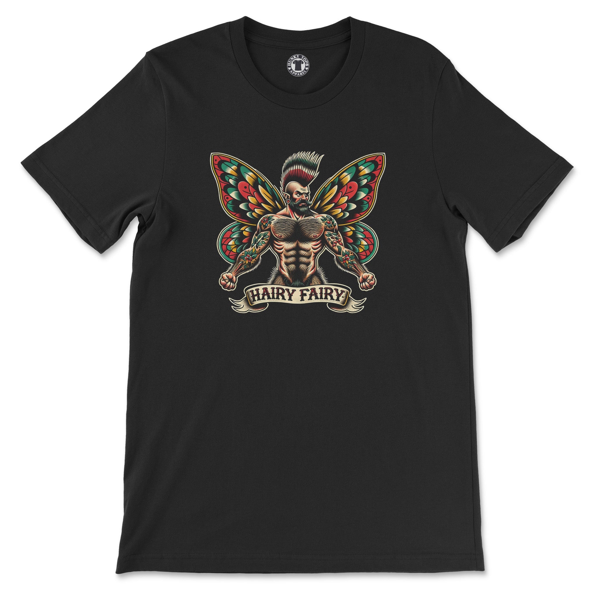 Hairy Fairy Muscle Magic Tee – Flaunt Your Fantastical Side - Hunky Tops