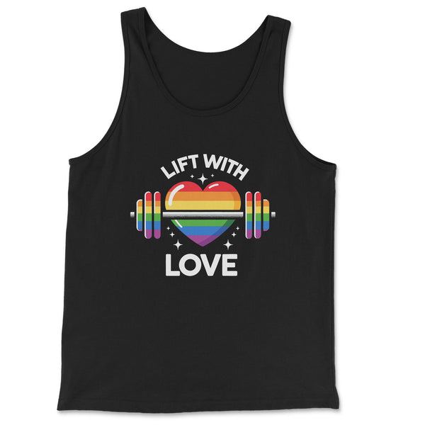 "Lift With Love" Pride Tank Top