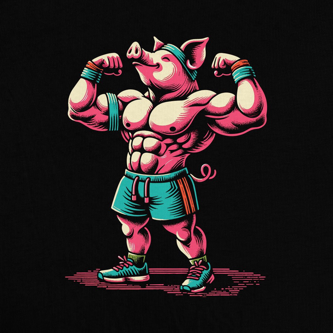 Muscle Pig Tank Top - Showcase Your Gym Gains - Hunky Tops