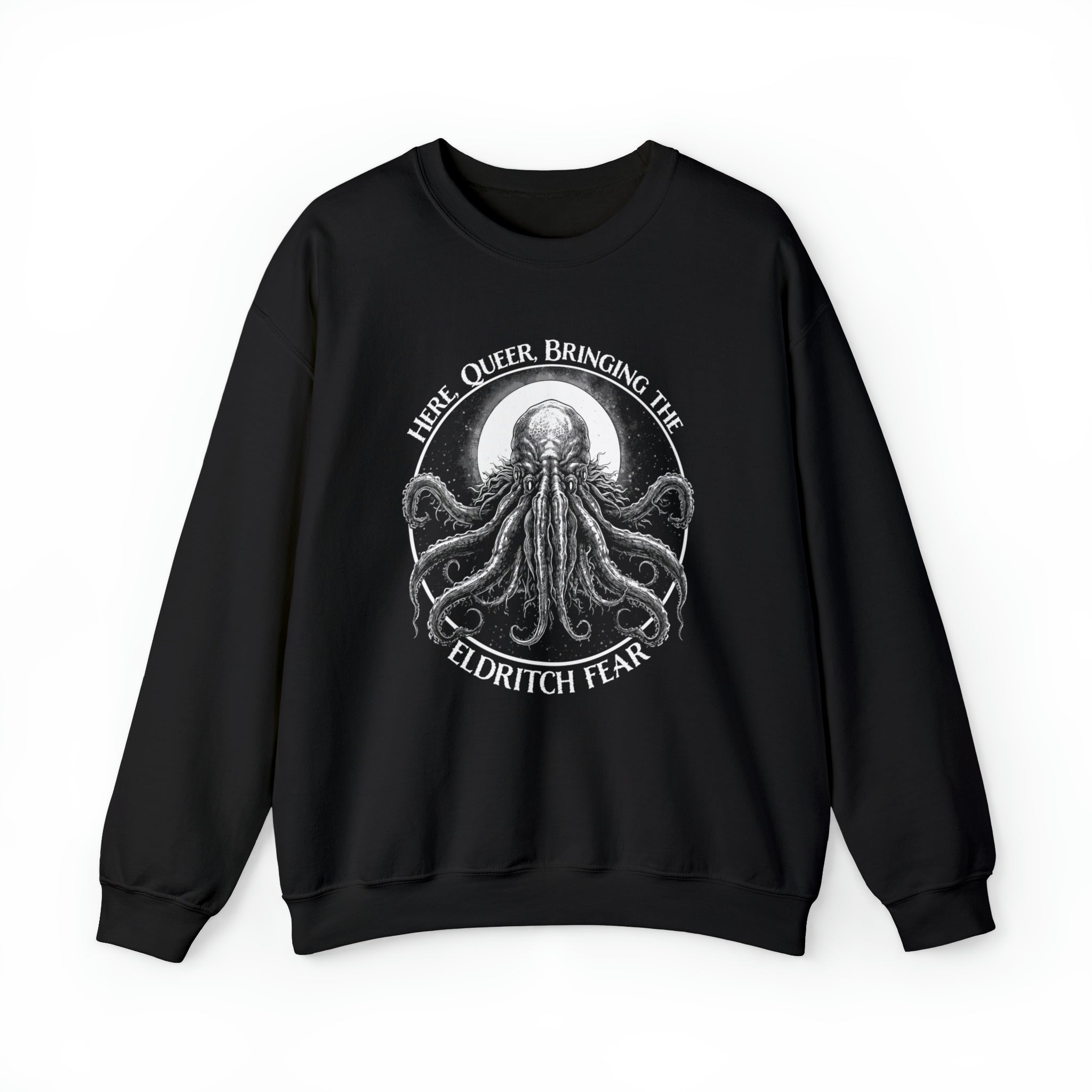 Queer Eldritch Fear Sweatshirt - Hunky Tops