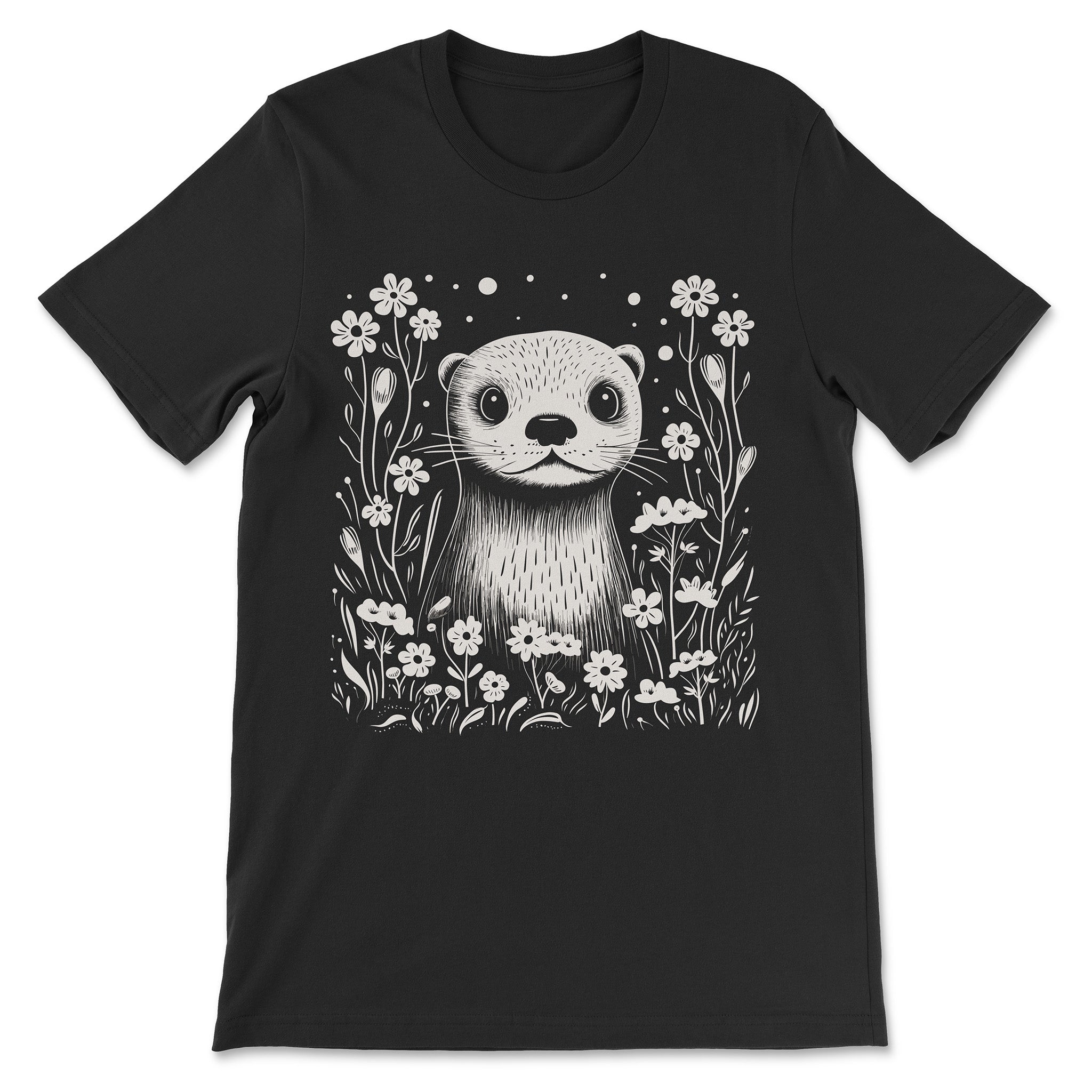 "Simply Otterly" Cute Otter T-Shirt - Hunky Tops